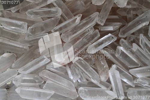 Image of quartz crystal background