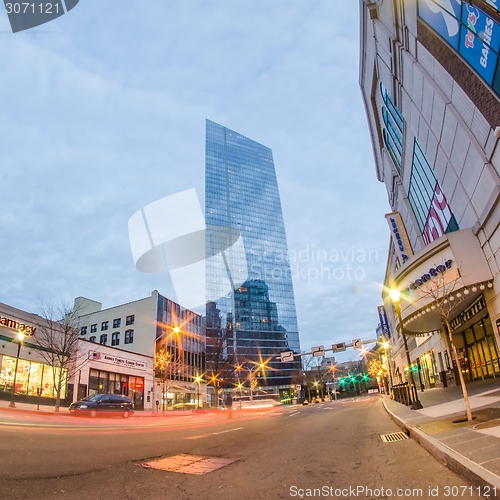 Image of white plains ny city stree scenes and skyline