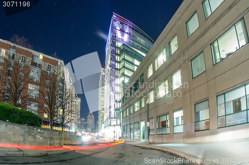 Image of providence Rhode Island from the far side of the waterfront