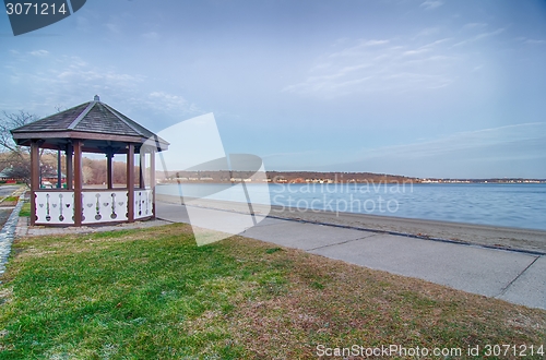 Image of Greenwich Bay Harbor Seaport in east greenwich  Rhode Island