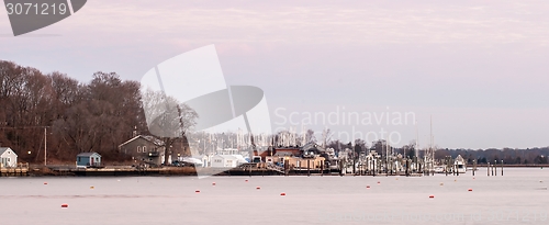 Image of Greenwich Bay Harbor Seaport in east greenwich  Rhode Island