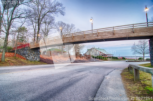 Image of Greenwich Bay Harbor Seaport in east greenwich  Rhode Island