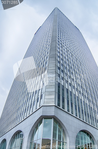 Image of tulsa city skyline around downtown streets