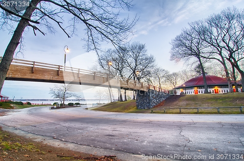 Image of Greenwich Bay Harbor Seaport in east greenwich  Rhode Island