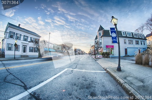 Image of town of east greenwich street scenes