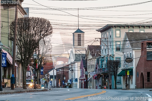 Image of town of east greenwich street scenes