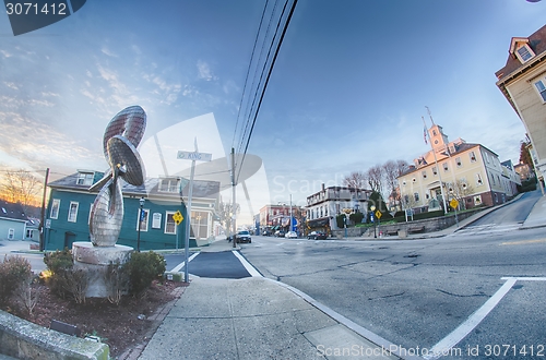 Image of town of east greenwich street scenes