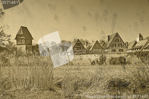 Image of Dinkelsbuehl, medieval Bavarian city