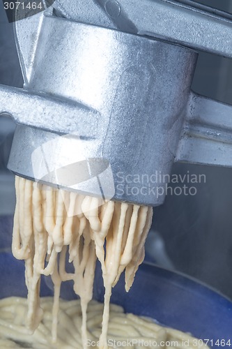 Image of Swabian noodle machine for spaetzle