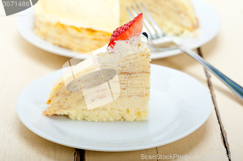 Image of crepe pancake cake 