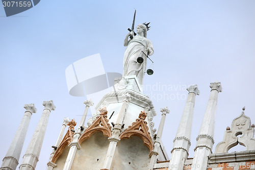 Image of Architectural detail of Palazo Ducale exterior