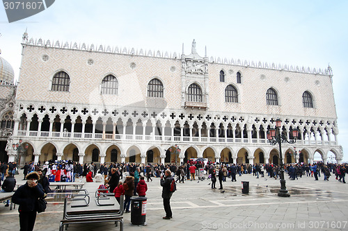 Image of Palazzo Ducale on San Marco square in Venice