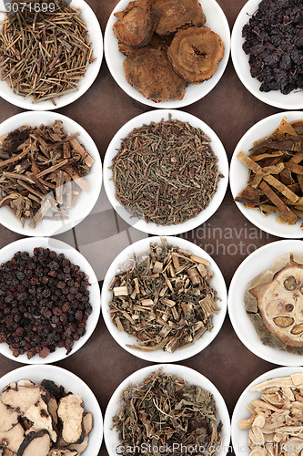 Image of Chinese Herb Selection