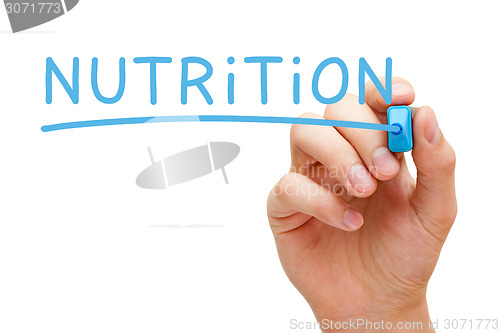 Image of Nutrition Blue Marker