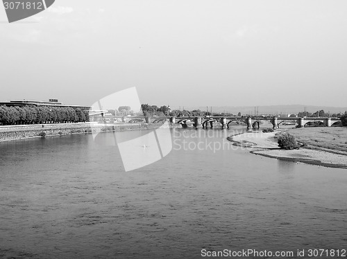 Image of  Elbe river in Dresden 