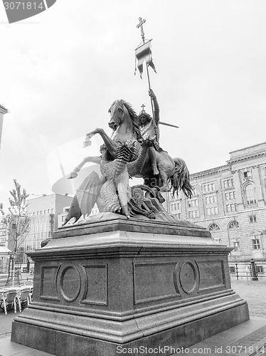 Image of  St George monument Berlin 