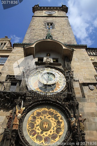 Image of prague clock tower