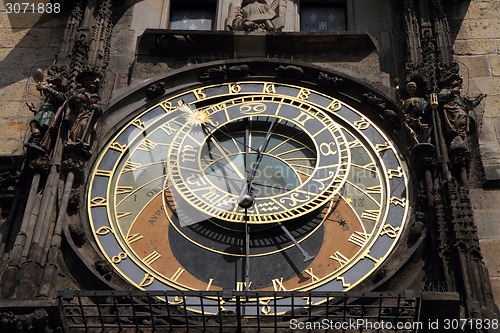 Image of prague clock tower