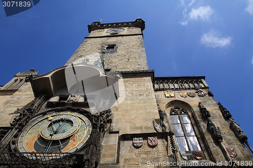 Image of prague clock tower