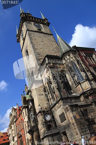 Image of prague clock tower