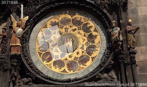 Image of prague clock tower