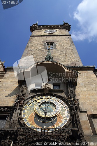 Image of prague clock tower