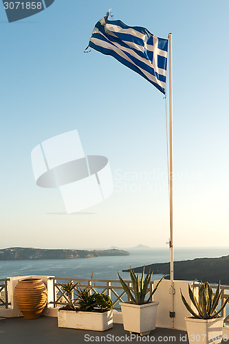 Image of Greek flag