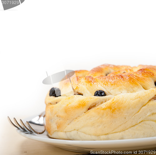 Image of blueberry bread cake dessert 