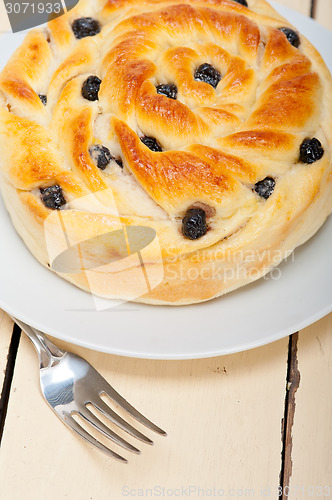 Image of blueberry bread cake dessert 