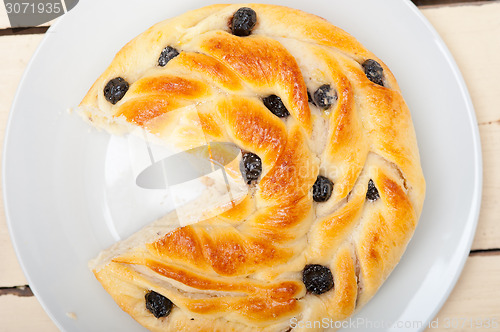 Image of blueberry bread cake dessert 