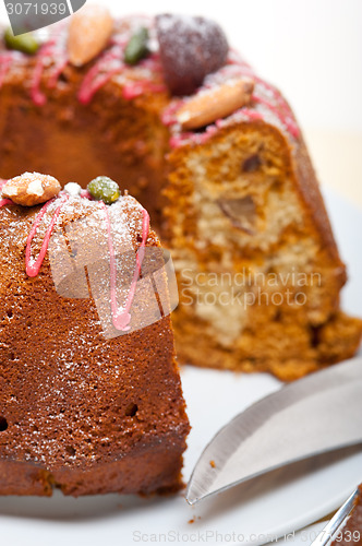 Image of chestnut cake bread dessert