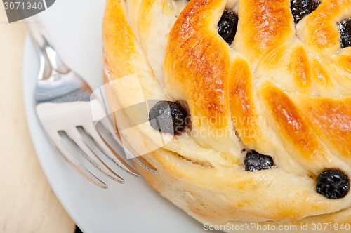Image of blueberry bread cake dessert 