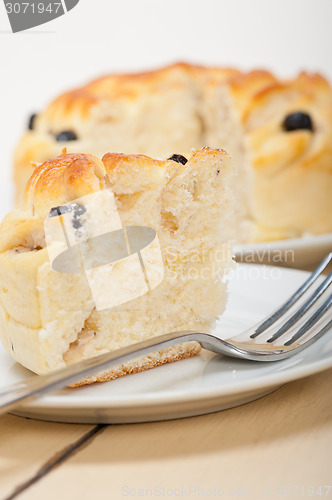 Image of blueberry bread cake dessert 