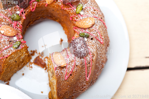 Image of chestnut cake bread dessert