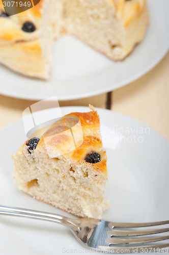 Image of blueberry bread cake dessert 