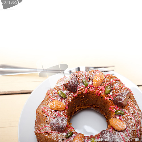Image of chestnut cake bread dessert