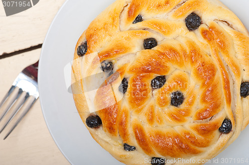 Image of blueberry bread cake dessert 