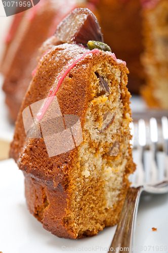 Image of chestnut cake bread dessert