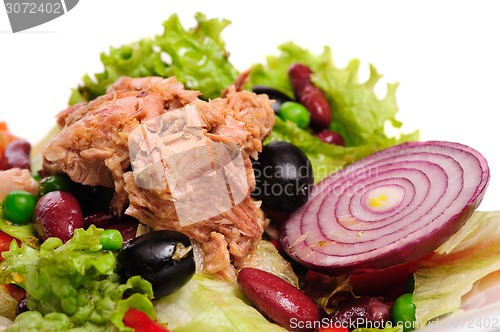 Image of Tuna and vegetable salad