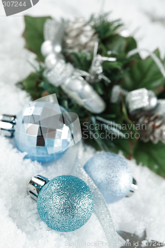 Image of Christmas balls