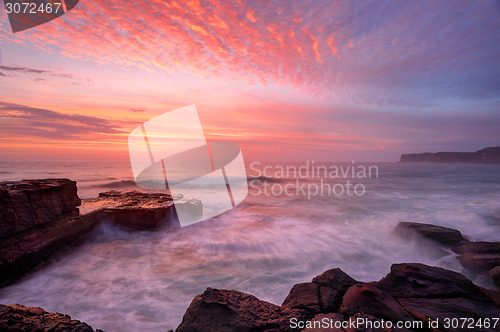 Image of North Avoca sunrise seascape