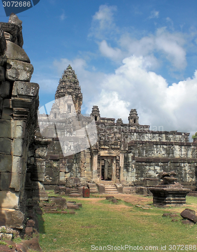 Image of Khmer temple detail