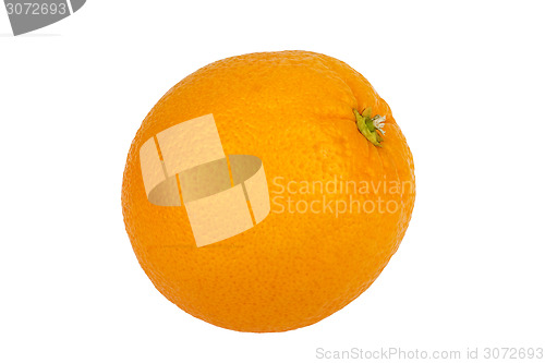 Image of Orange fruit isolated on white background