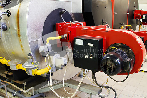 Image of Industrial gas boiler