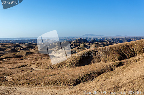 Image of fantrastic Namibia moonscape landscape, Eorngo