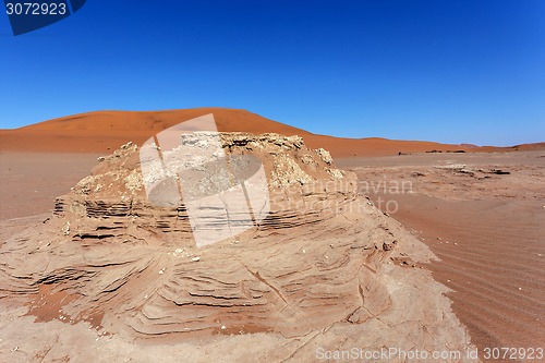 Image of Sossusvlei beautiful landscape of death valley, namibia