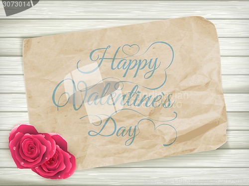 Image of Valentines day background. EPS 10