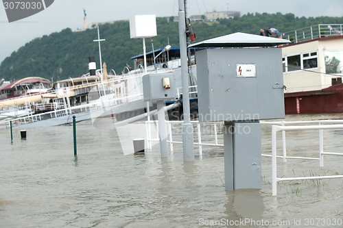 Image of Roads and streets submerged