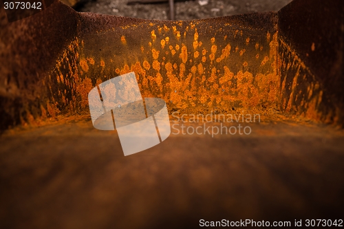 Image of Rusty iron surface