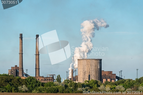 Image of Chimney of a Power plant